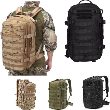 25L Tactical Backpack Military Hunting Bag Fishing Hiking Outdoor Heavy Duty