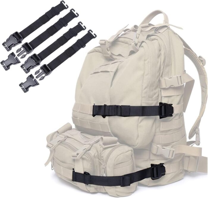 Molle System, MOLLE Straps,MOLLE Backpack Accessory Strap 4pcs