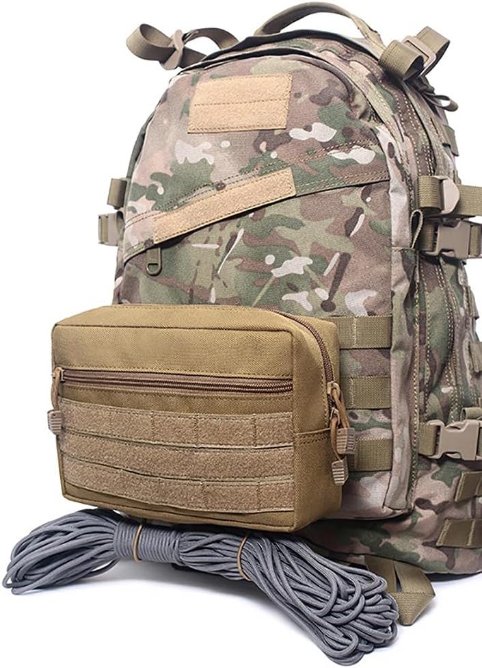 Dangler Drop Pouch, Tactical Vest Chest Rig Nylon Storage Bag Drop Pouch Compatible with AVS/JPC/CPC Bag Carrier Plate - Image 2