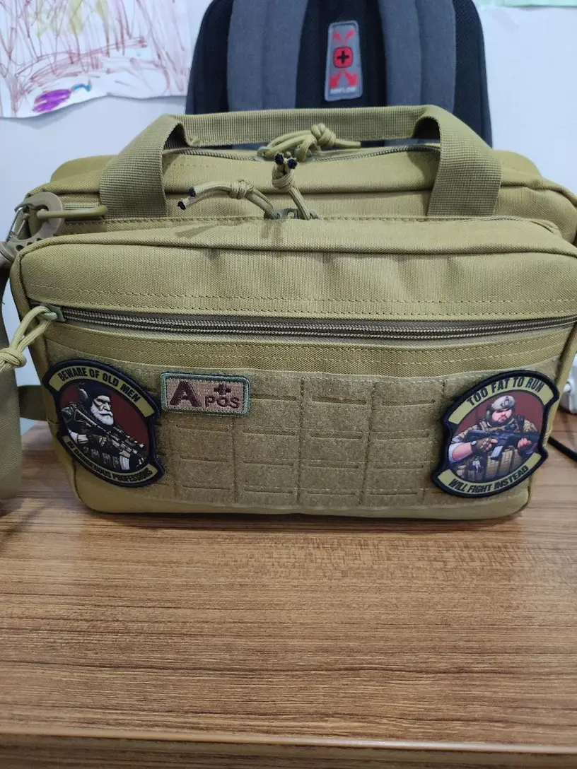 Gun Range Bag for Pistols Outdoor Hunting Handbag, Sports Crossbody Storage Bag