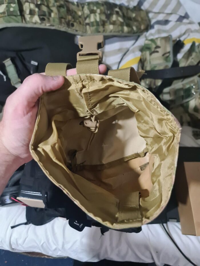 Outdoor Tactical Molle Dump Collapsible Pouch Drawstring Magazine Dump Pouch - 图片 4
