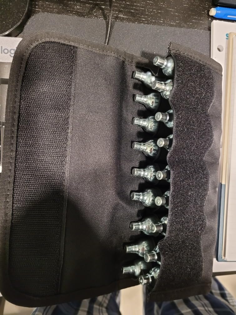 Tactical Ammo Pouch, Cartridge Holder Molle Magazine Pouches Bullet Bag Shotgun Shell Holder - Image 3