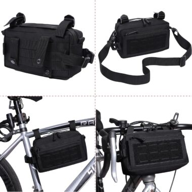 Military Tactical Molle Shoulder Pack Messenger Bags EDC Sundries Pouch Outdoor