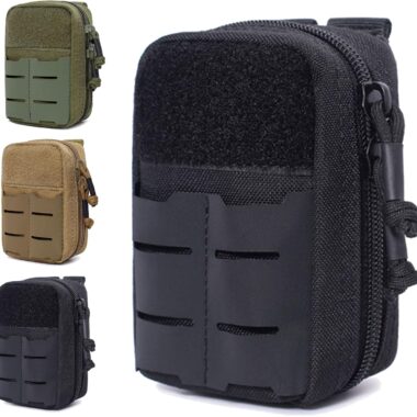 Upgrade Small Molle Pouches Tactical Multi-Purpose EDC Utility Duty Belt Pouch, Waterproof Backpacks, Bags & Accessories Holster Admin Pouch