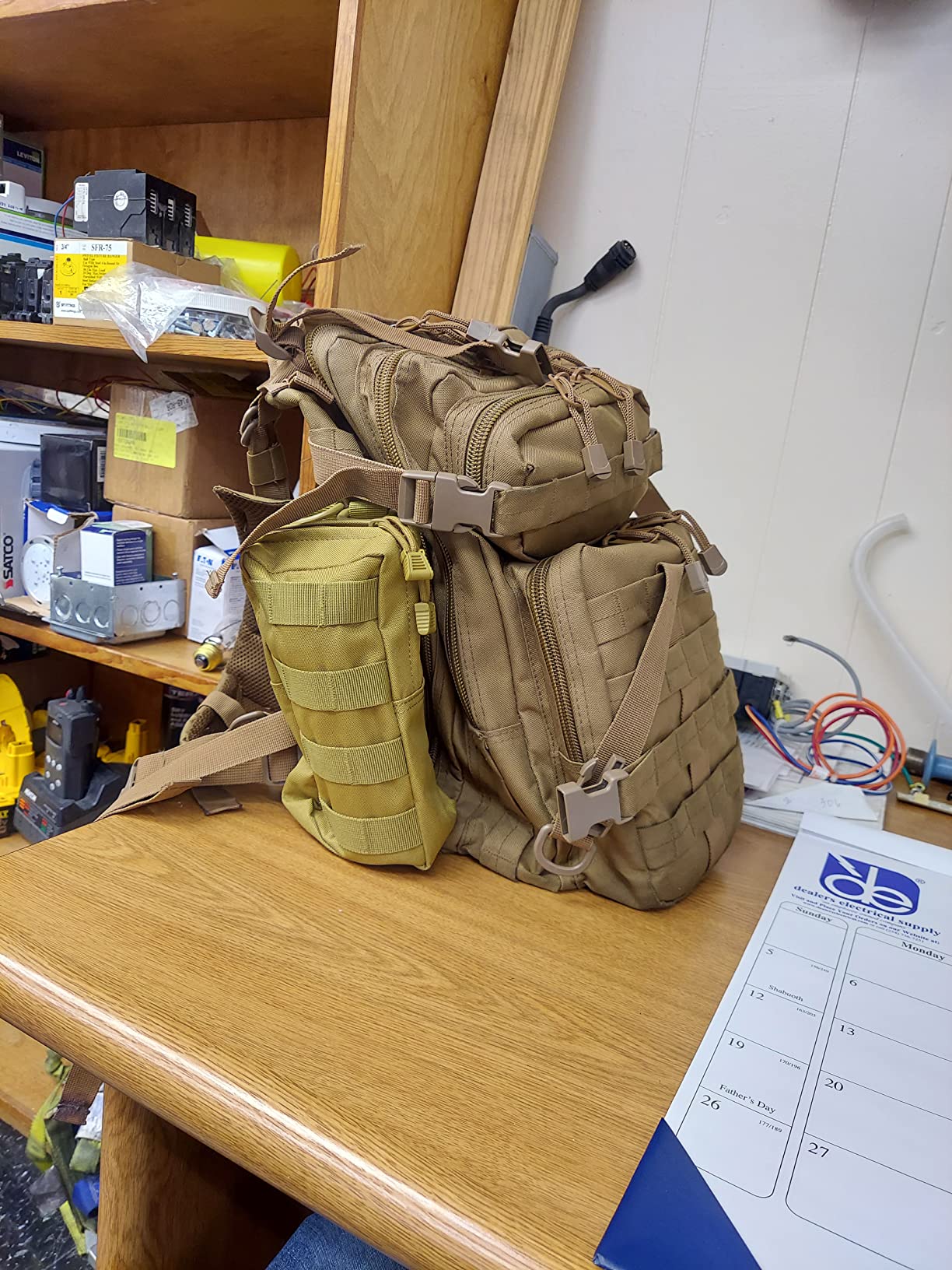 Tacticool 1 Pack Molle Pouches - Tactical Compact Water-Resistant EDC Pouch - Image 5