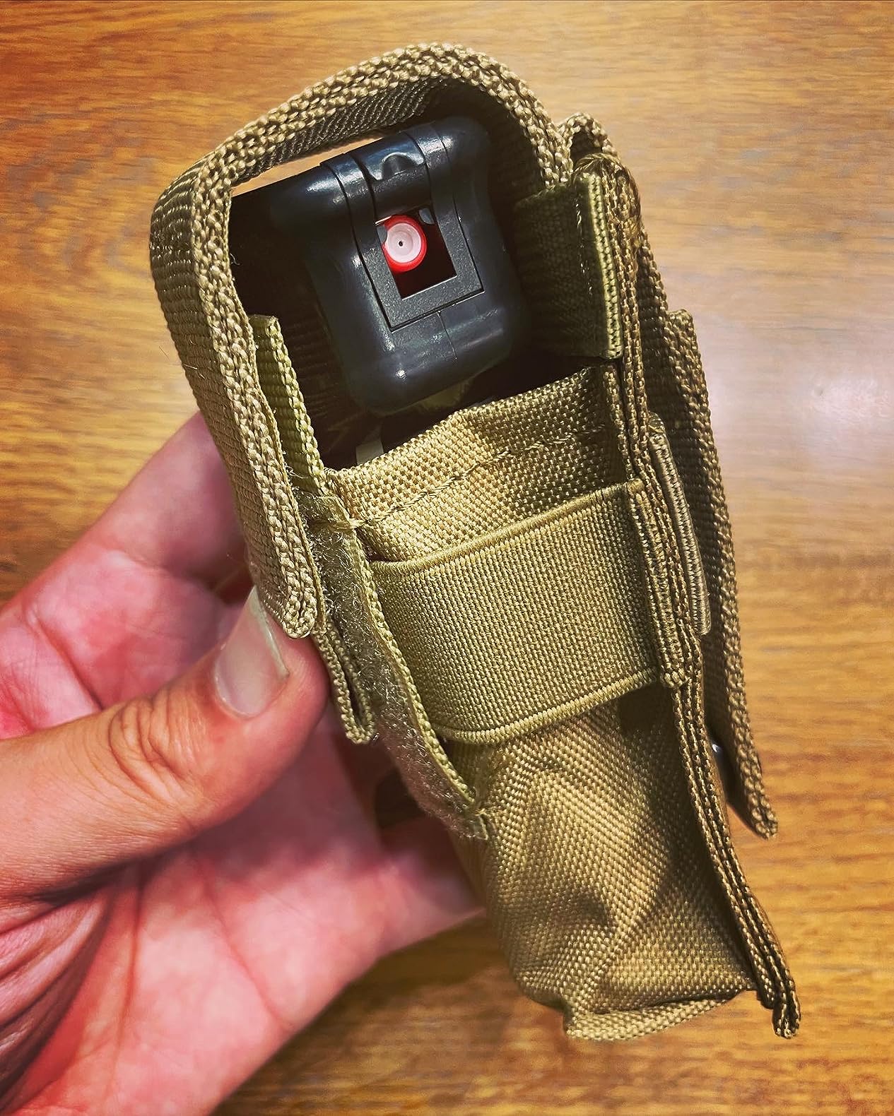 Tactical Military Flashlight Torch Belt Holster Holder Case Pouch Available in 5 Colors - Image 2