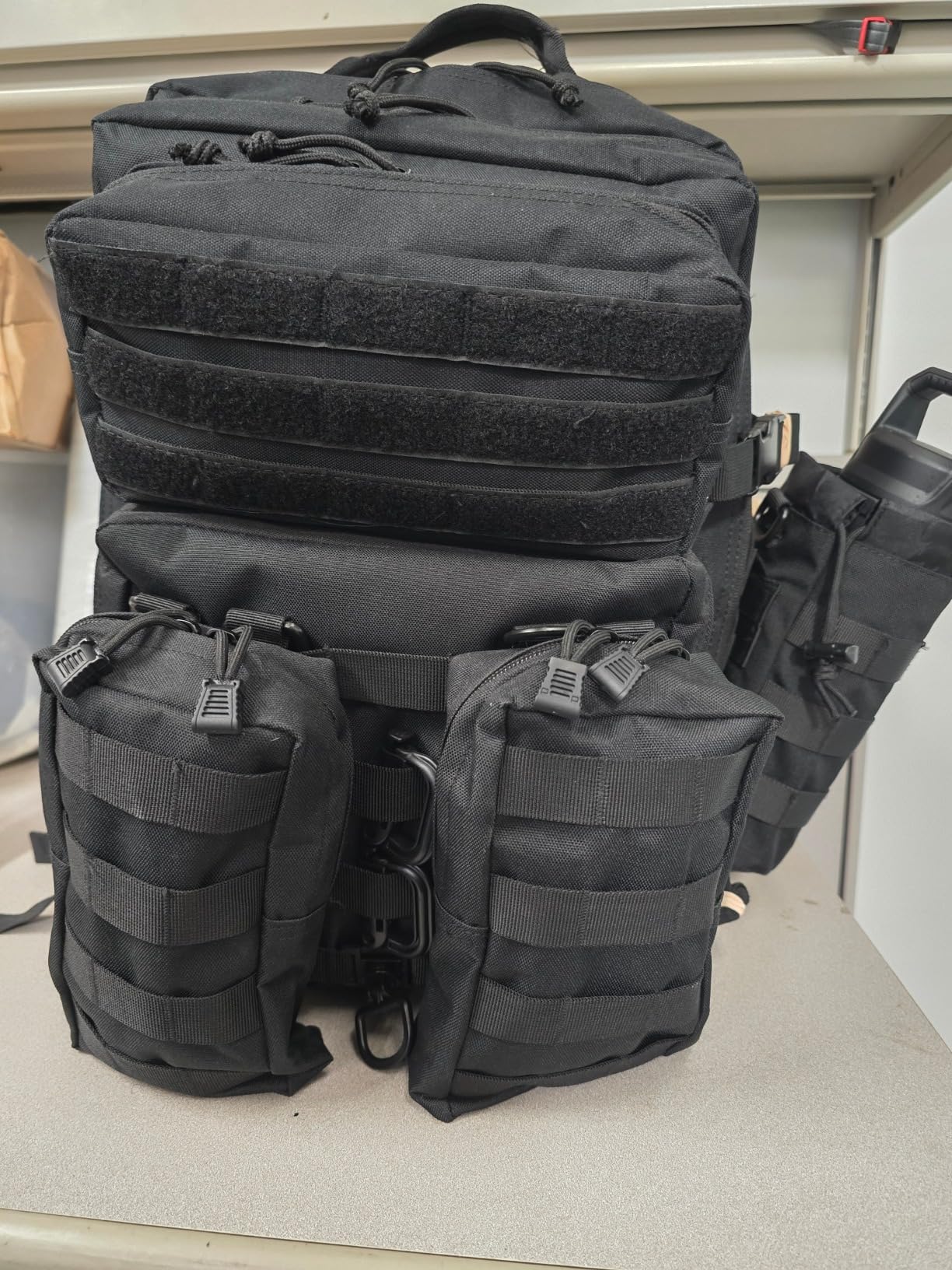 Tacticool 1 Pack Molle Pouches - Tactical Compact Water-Resistant EDC Pouch