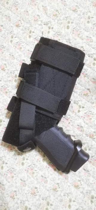 Tactical Molle Drop Leg Holster for M9, 1911, G17, 19, 22, 23, 31, 32, 34, 35 - Quick Release, Adjustable Straps & Hooks, Multiple