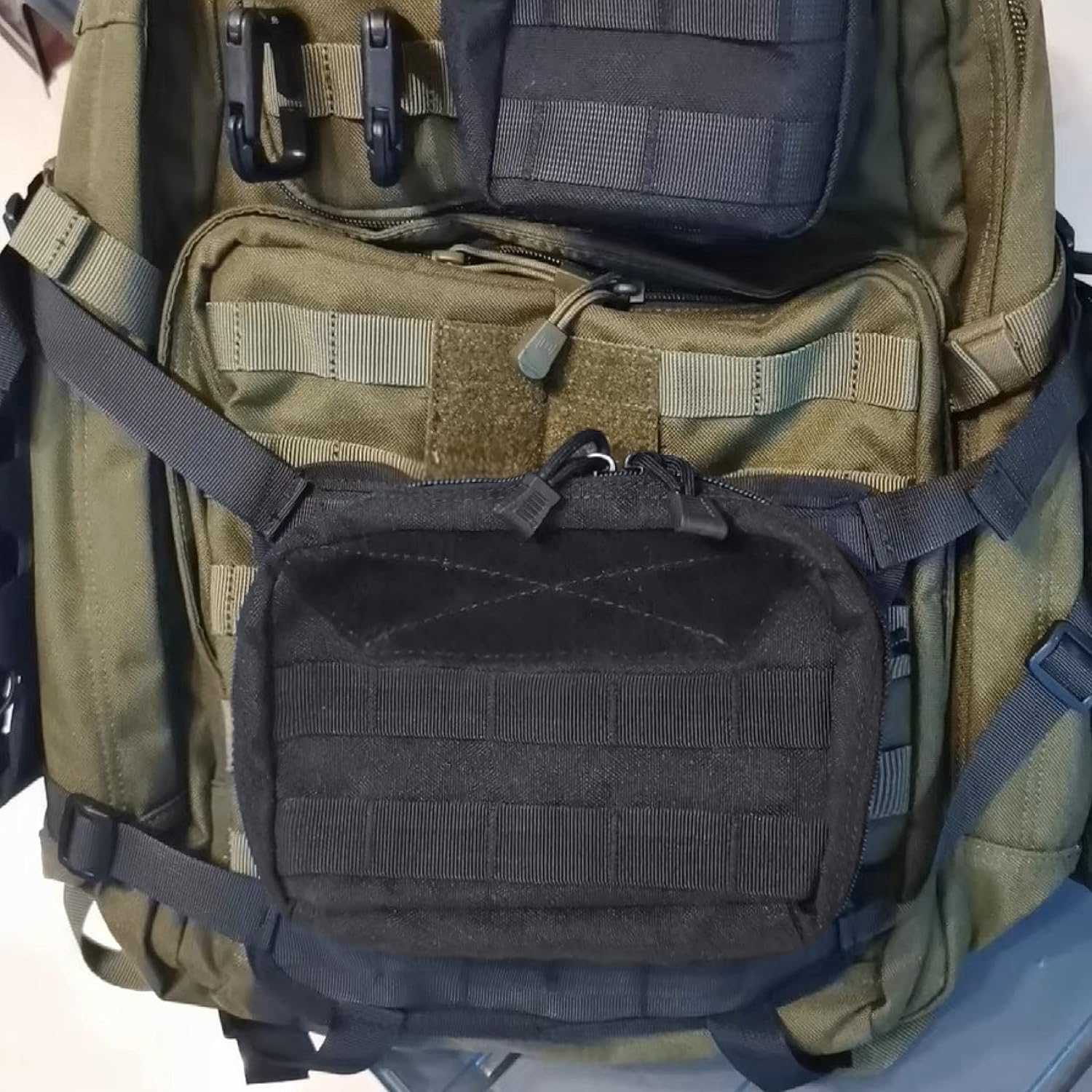 Medical Pouch, Medical Bag, Disaster Prevention, First Aid, EDC Pouch, Molle System Compatible, Utility, Tactical, Climbing, Survival, Exploration, Camping, Outdoors - Image 3