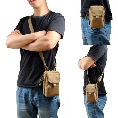 Outdoor Tactical Waist Bag Molle Medical Pouch Utility Men Outdoor Sports Hiking Camping Hunting Accessories EDC Tool Pouches