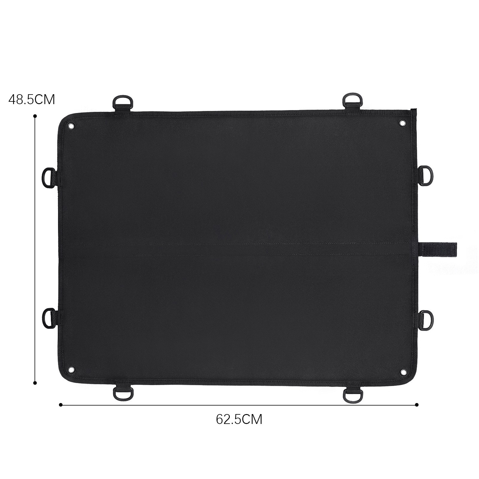 Tactical Patch Display Panel Holder Panel for Military Army Spiritual Hook and Loop Emblems 71.12 cm x 109.22 cm (Black - 71.12 cm x 109.22 cm) - Image 4