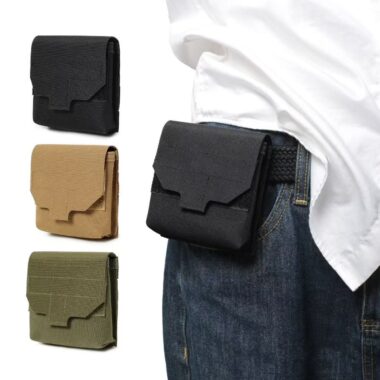 Tactical Mini Molle Utility Pouch Essential Medical IFAK Pouch General Purpose Micro GP Pouch Flashlight Earplug Holder EDC Gear