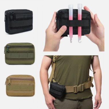 Tactical EDC Compact Molle Pouch Multi-Purpose Utility Small Waist Pack Belt Bag