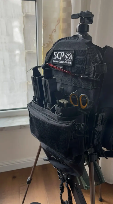 with Zipper, Triple Open-Top Pistol & Rifle Magazine Pouch, Acetate Fabric, Tactical Ammo Bag for Storage & Quick Access - Image 2
