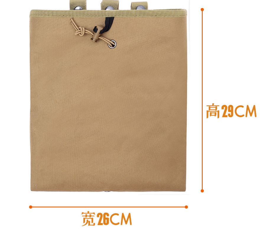 Molle Tactical Magazine Mag Dump Drop Pouch Utility Ammo Bag Mag Recovery Pouch