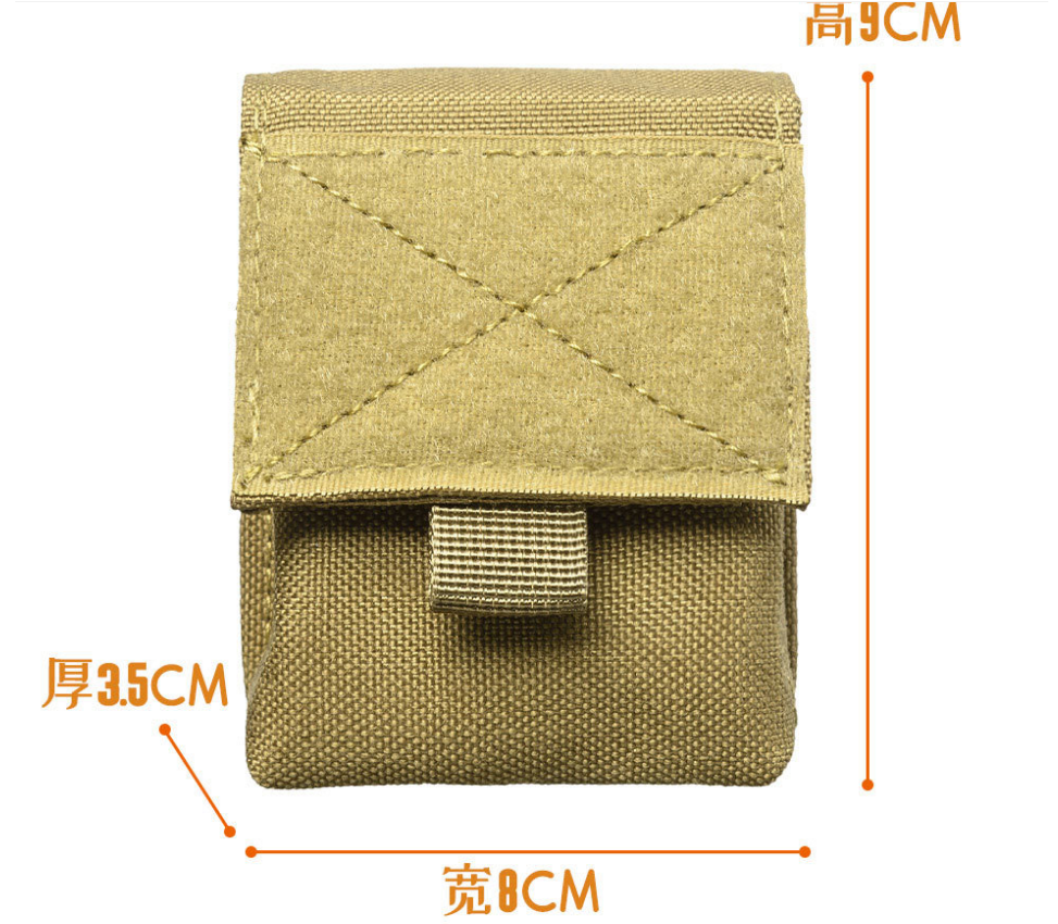 Molle Pouch, EDC Pouch, Set Multi-functional Pouch, Tactical Pouch, Tool Holder, Small Items, Storage, Survival Games, Exploration, Climbing, Fishing, Outdoor Activities - Image 3