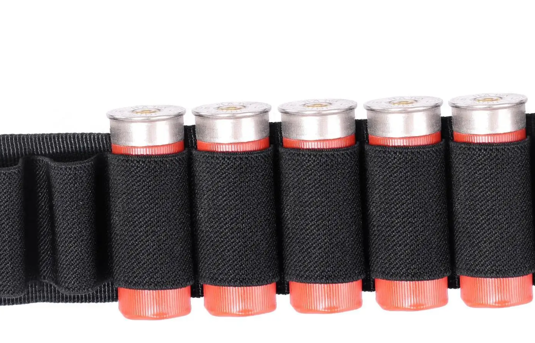 Tactical Bullet Strap 25 Round Shell Holder Belt Bandoli Adjustable Sling Shoulder Belt 12 15 16 20 Gauge - Image 3