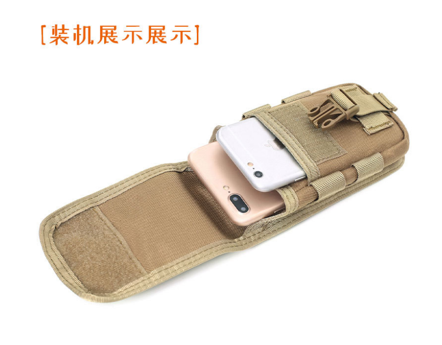 Tactical Molle Pouch Cell Phone Holster Bag EDC/EMT Gear Tool Gadget Belt Outdoor Waist Bag Pocket Organizer - Image 3
