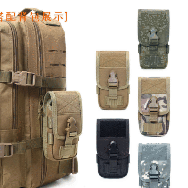 Tactical Molle Pouch Cell Phone Holster Bag EDC/EMT Gear Tool Gadget Belt Outdoor Waist Bag Pocket Organizer