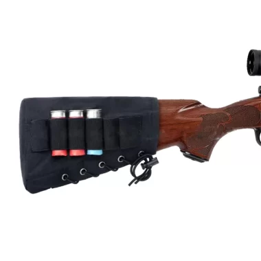 Tactical Rifle Shotgun Buttstock Recoil Pad Hunting Nylon Adjustable Non-slip Protector Gun Accessories