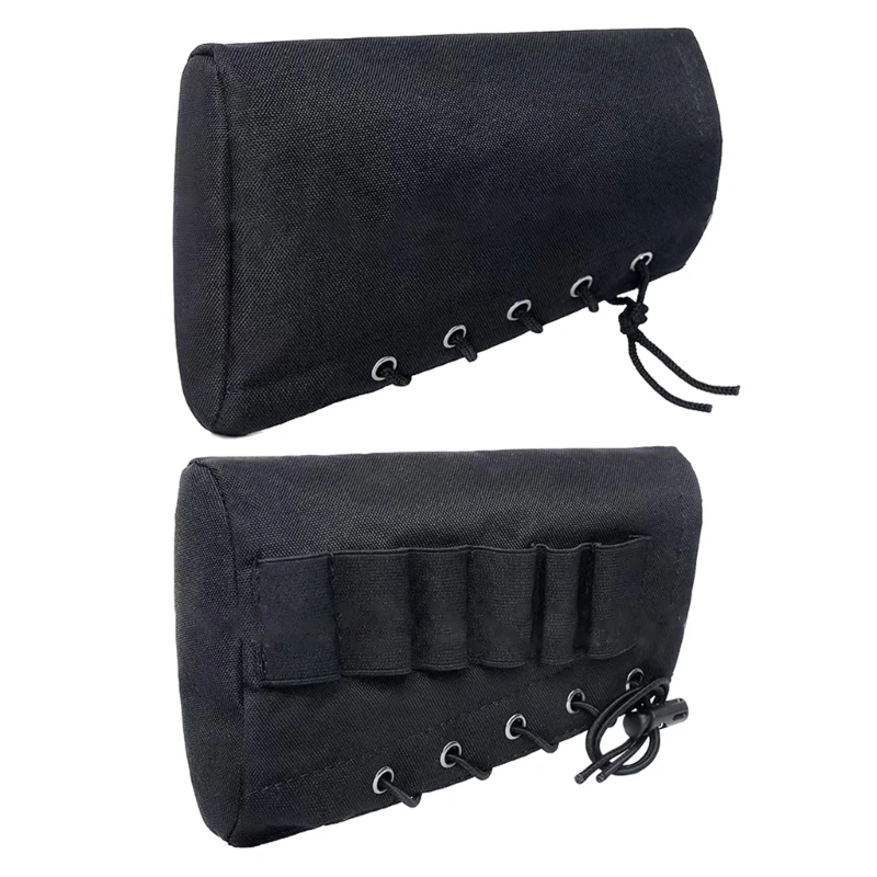 Tactical Rifle Shotgun Buttstock Recoil Pad Hunting Nylon Adjustable Non-slip Protector Gun Accessories - Image 2