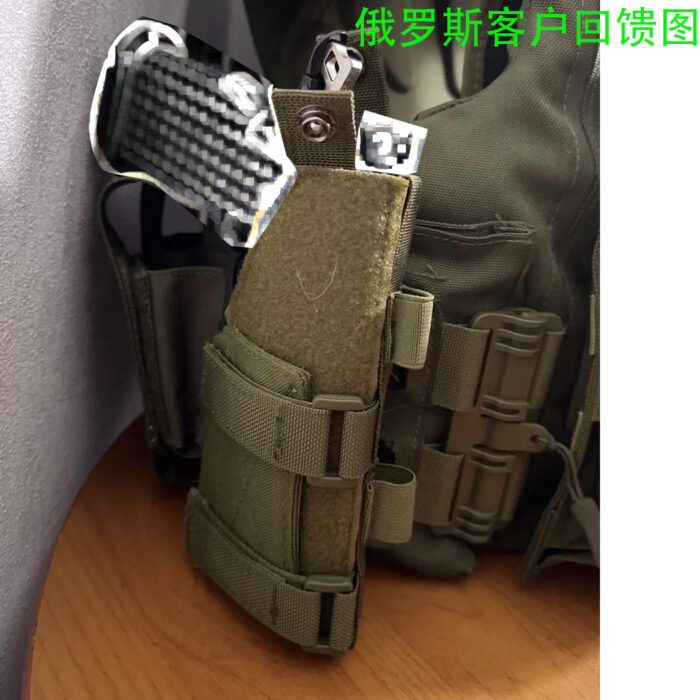 Tactical Gun Holsters Molle Holster Nylon Tactical Holsters Pistol Accessories - 图片 2