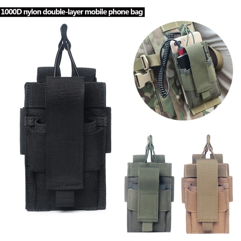 Outdoor Sports Package Pouch Military Molle Magazine Mag Pouch Talkie Holder Bag - Image 2