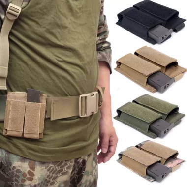 Tactical Pistol Magazine Pouches Fanny Bag Military Waist Airsoft Mag