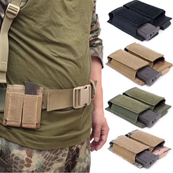 Tactical Pistol Magazine Pouches Fanny Bag Military Waist Airsoft Mag