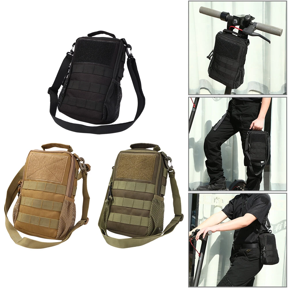 Waterproof Bicycle Bag Handlebar Front Tube Phone Camera Pouch for M365 PRO ES2