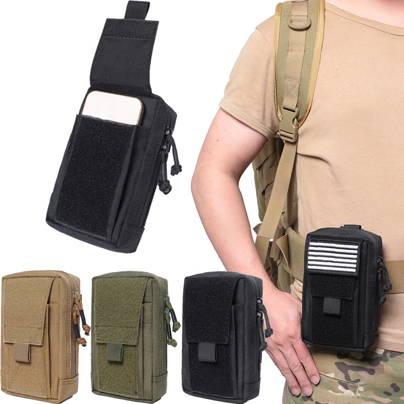 Tactical Molle Outdoor Waist Pack Accessories Holder Storage Shoulder Bag Belt Pack Pouch - Image 2