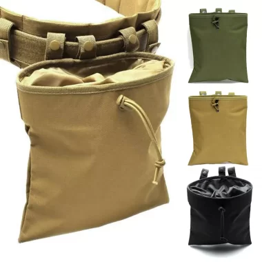 Molle Tactical Military Magazine Mag Tool Dump Drop Pouches Bags