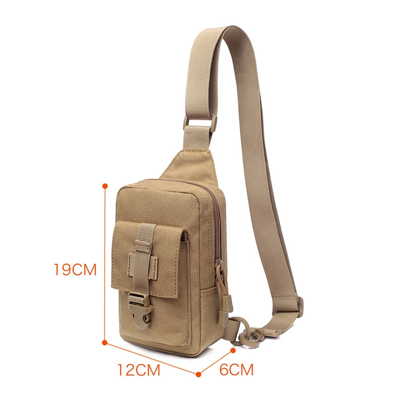 Nylon Tactical Crossbody Bags Storage Pack EDC Small Utility Pouch Traveling - Image 5