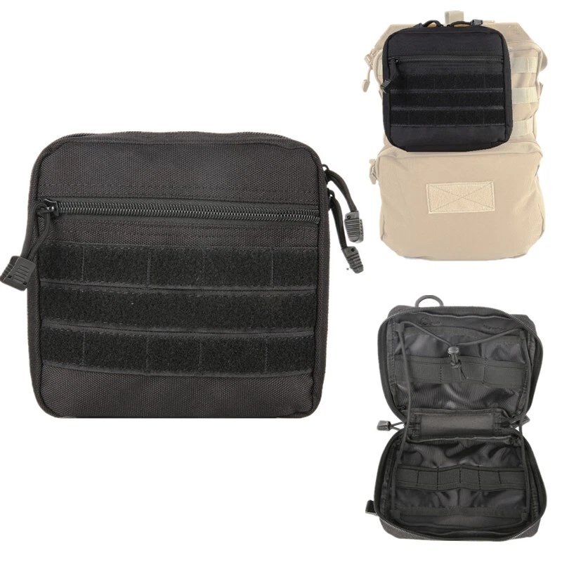Tool Storage Bag, Outdoor Camping Tool Bag - Emergency Close-Top Tool Bag | Reflective Two-way Zipper Design Storage, Hiking, Outdoor Activity Pouch for Men and Women - Image 3