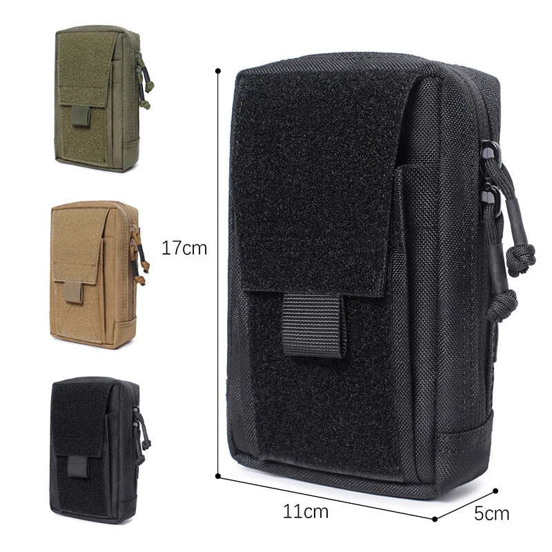 Tactical Molle Outdoor Waist Pack Accessories Holder Storage Shoulder Bag Belt Pack Pouch - Image 5