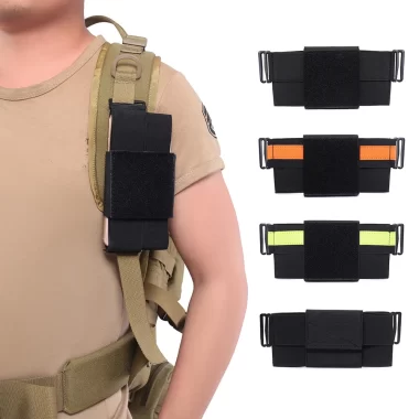 Cell Phone Waist Belt Holster Backpack Shoulder Strap Pocket for Hikers Students