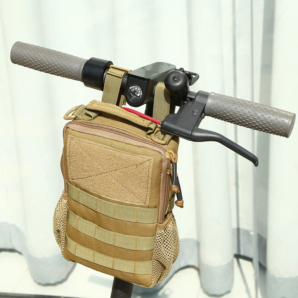 Waterproof Bicycle Bag Handlebar Front Tube Phone Camera Pouch for M365 PRO ES2 - Image 2