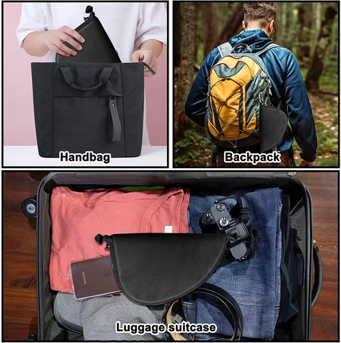 Tactical Concealed Carry Gun Pouch Soft Pistol Bag Fanny Pack Waist Belt Holster - Image 2