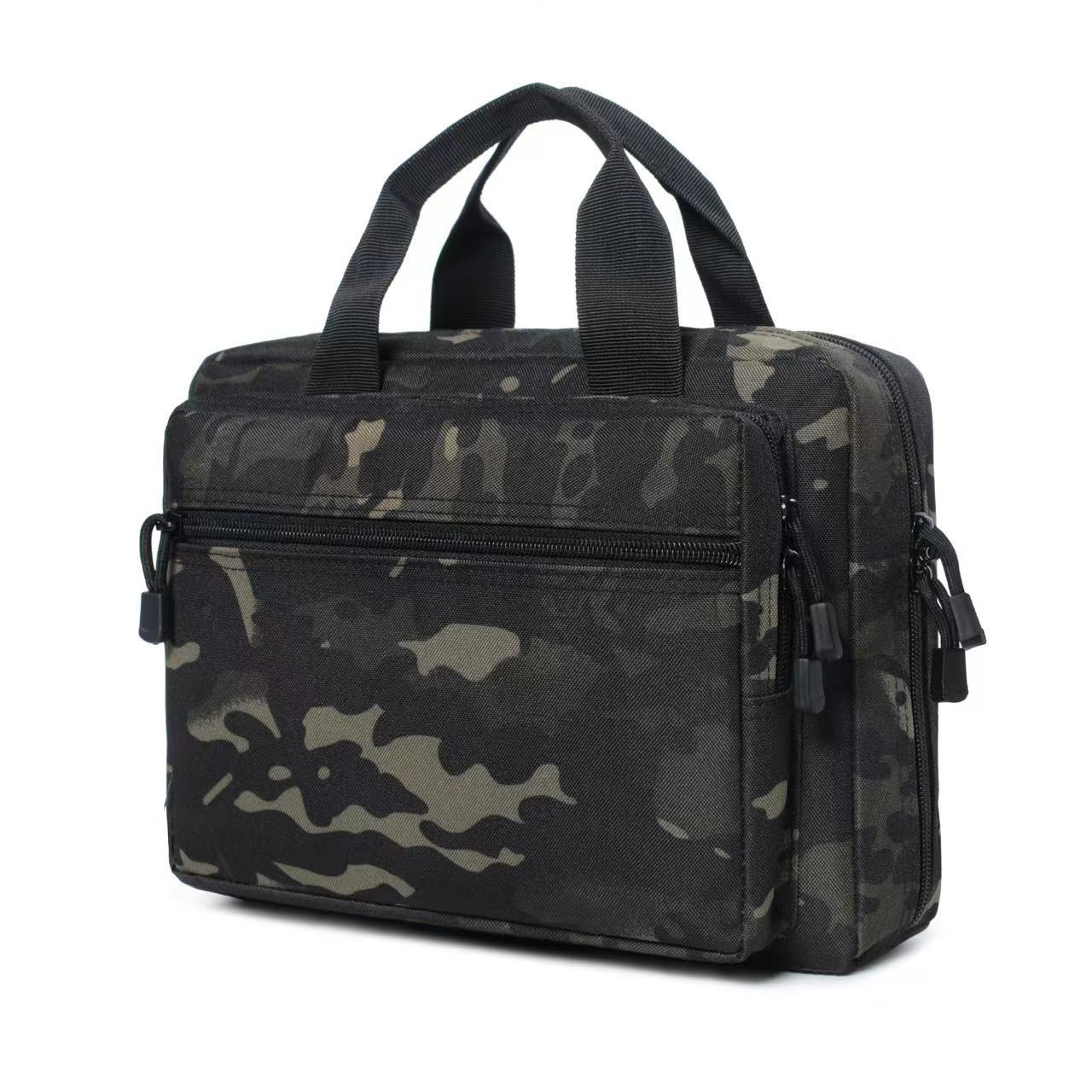 Tactical Pistol Range Bag - Padded Handgun Case with Magazine Pouches, Durable Shooting Duffle for Range & Outdoor - Image 5