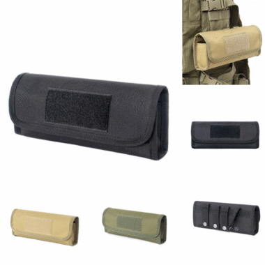 18-shot shotgun cartridge reload tactical rifle belt, ammo carrier bag, hunting rifle cartridge carrier bag for 12/15/16/20GA