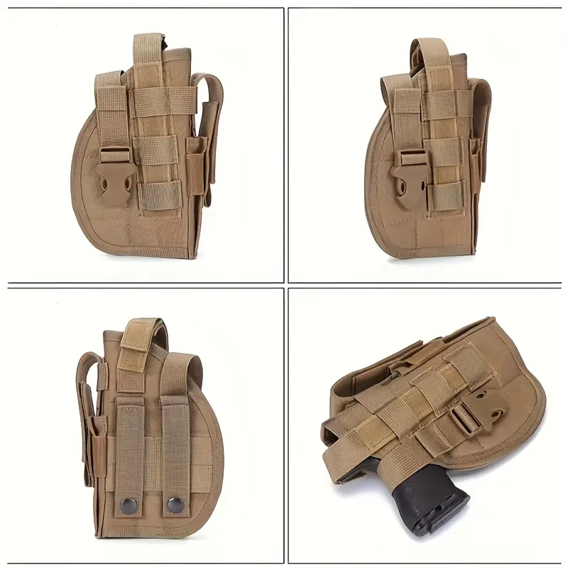 Tactical Molle Right Hand Pistol Holster Fits Gun with Laser or product detail 3