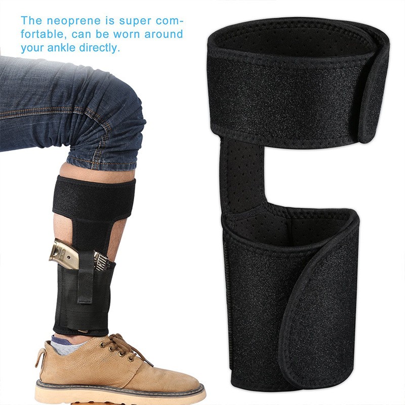 Tactical Ankle Holster Military Drop Leg Gun Holder for Right Left Hand ConceaK8