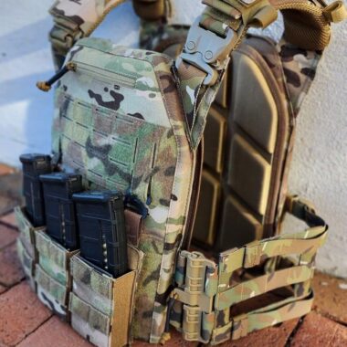2Pcs Tactical Vest EVA Foam Padding Breathable Insert Cushion Vest Inner Liner Pad