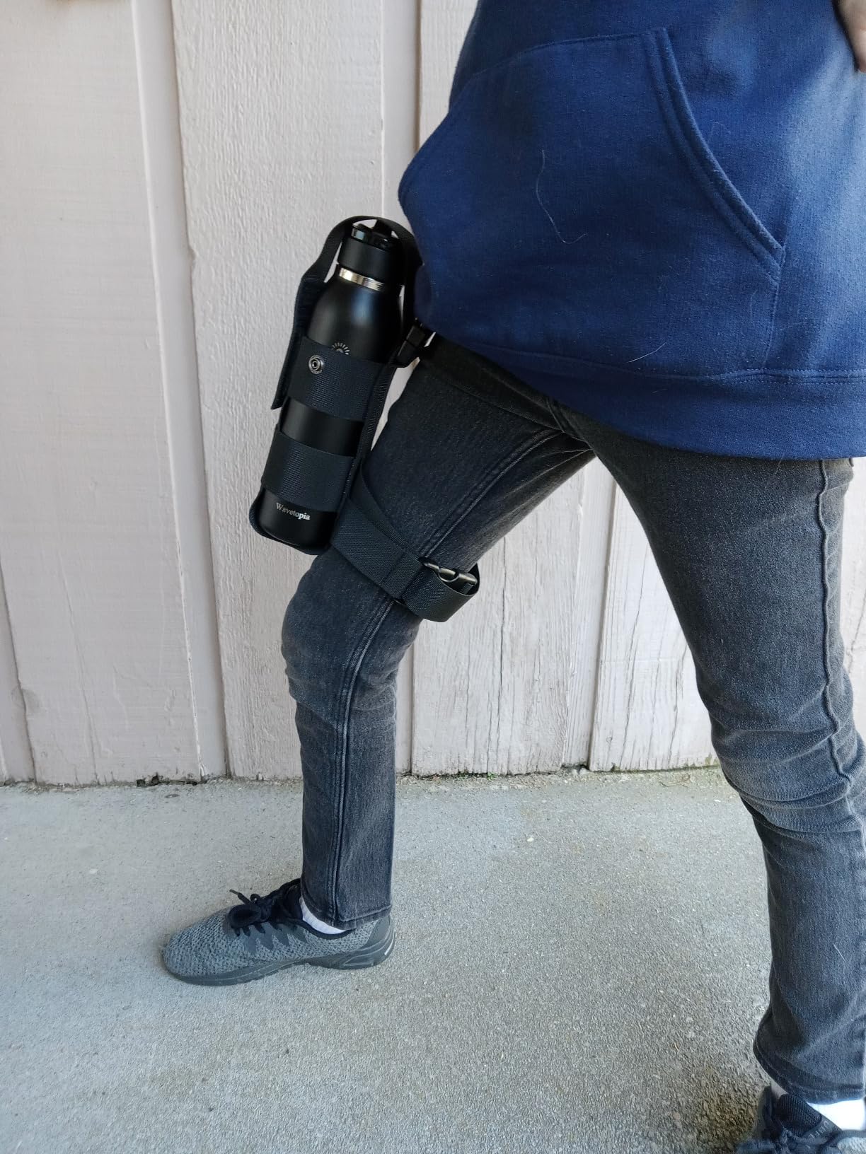Leg Hanging Water Bottle Holster,MK9 Pepper Spray Holder, Adjustable Thigh Bag,Spray Bottle Holder,Mk9 Holster for Left/Right Leg - Image 2