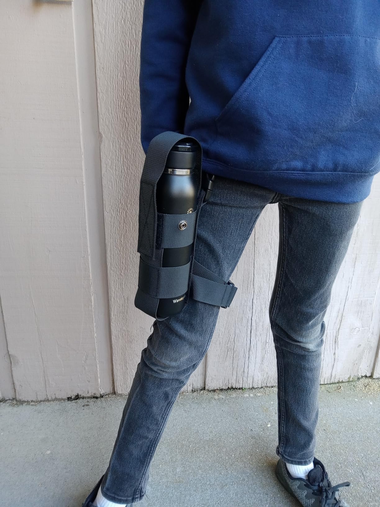 Leg Hanging Water Bottle Holster,MK9 Pepper Spray Holder, Adjustable Thigh Bag,Spray Bottle Holder,Mk9 Holster for Left/Right Leg