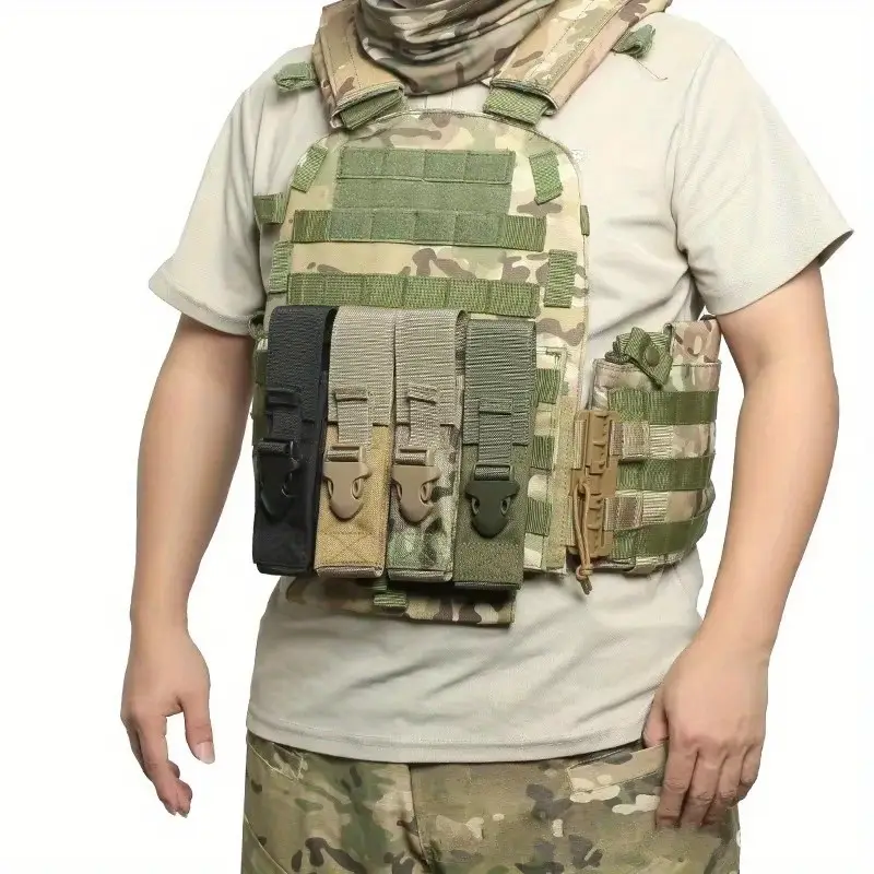 Tactical Molle Flashlight Bag, Tool Belt Bag, Outdoor Sports, Camping, Hiking, Hunting Lighting Kit