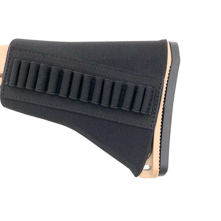14 Rounds Buttstock Stock Ammo Holder Elastic Rifle Holder for .22 Ruger 10/22 - Image 2