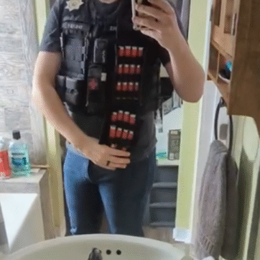 Shotgun Shell Holder 25 Round. Shotgun Shell Pouch Quick Access Tactical Molle Waist Pouch for 12/15/16/20GA Gauge