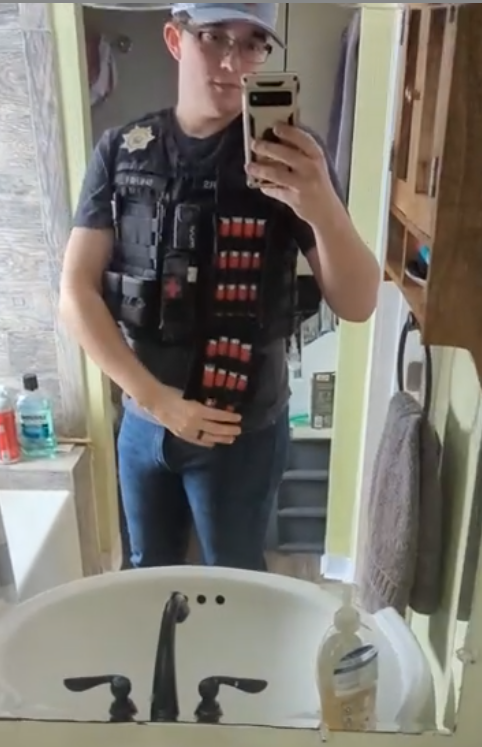 Shotgun Shell Holder 25 Round. Shotgun Shell Pouch Quick Access Tactical Molle Waist Pouch for 12/15/16/20GA Gauge