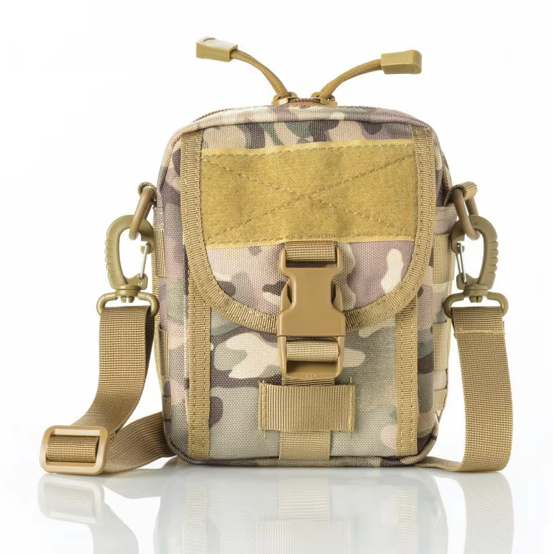Tactical shoulder bag, shoulder bag, outdoor sports, riding tactics, Oxford fabric, portable shoulder bag - Image 2
